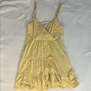 Yellow Polka Dot Sundress